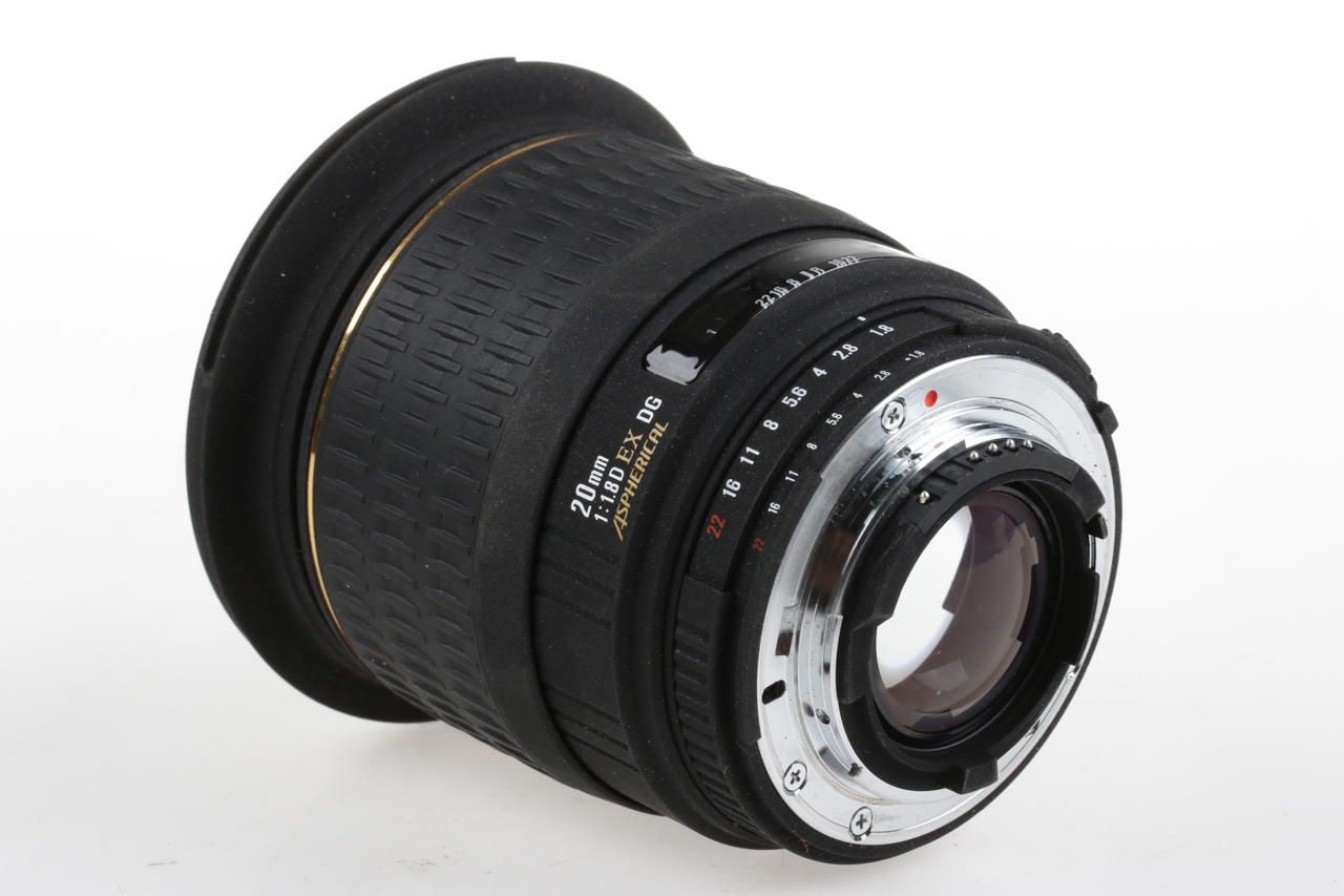 Sigma 20mm f/1,8 EX DG ASPH für Nikon F (FX) - #2001514
