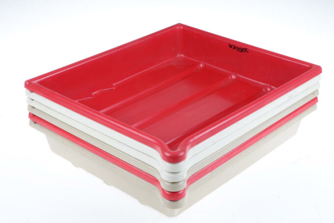 Konvolut diverse Entwicklungsschalen - 32x45 und 26x31cm - Image 4