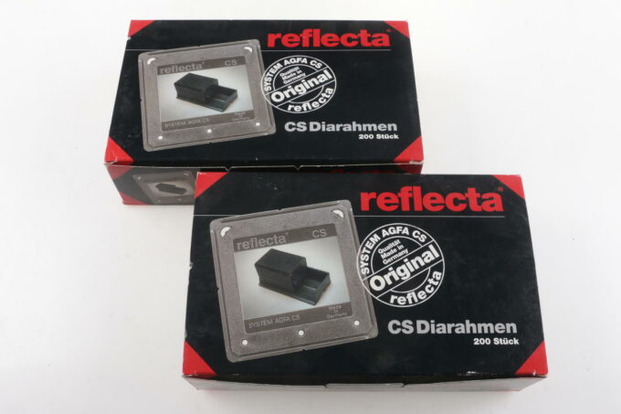 Konvolut diverse Reflekta Diaboxen und Rahmen
