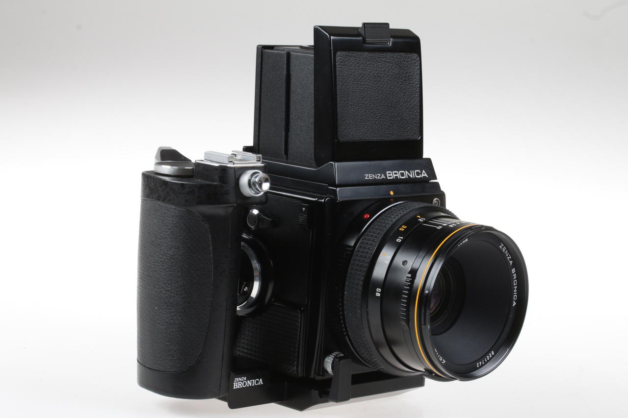 Zenza Bronica SQ Set mit 80mm f/2,8 Prisma, LS Griff - #1101589