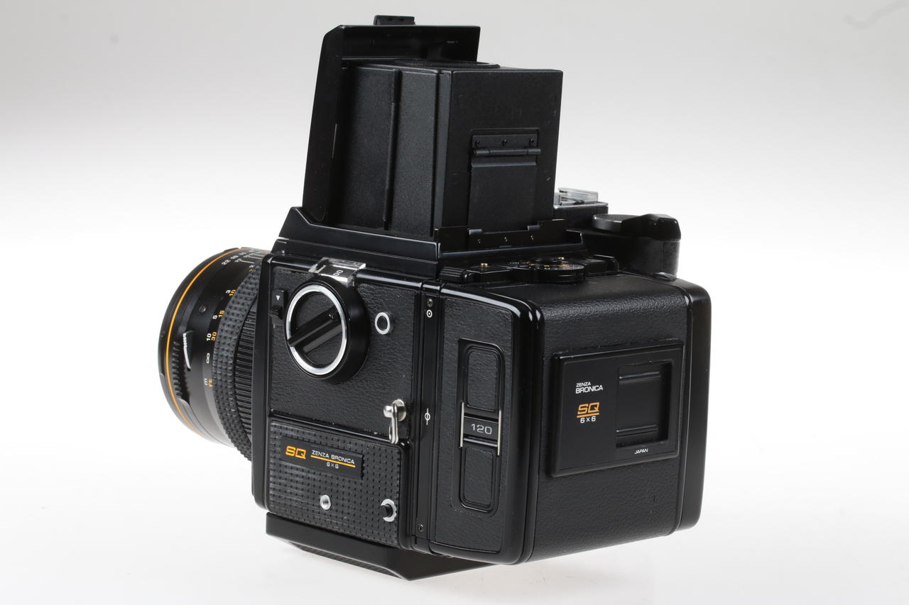 Zenza Bronica SQ Set mit 80mm f/2,8 Prisma, LS Griff - #1101589