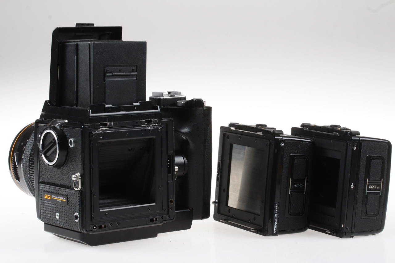 Zenza Bronica SQ Set mit 80mm f/2,8 Prisma, LS Griff - #1101589
