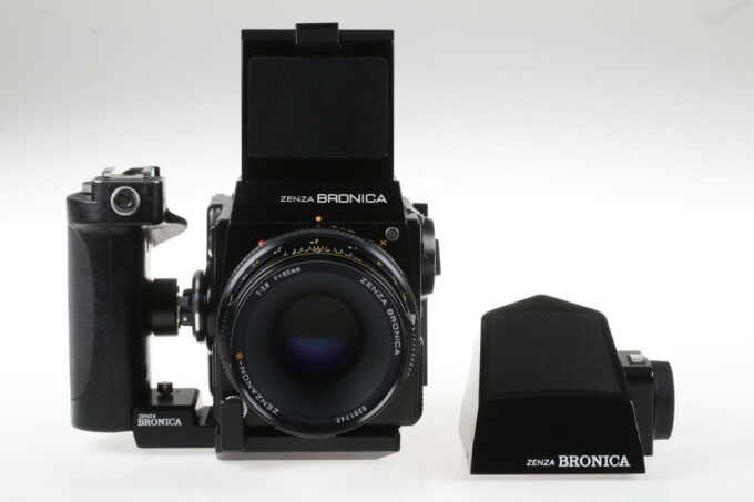 Zenza Bronica SQ Set mit 80mm f/2,8 Prisma, LS Griff - #1101589 - Image 8