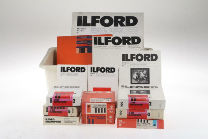 Ilford Fotopapier Konvolut