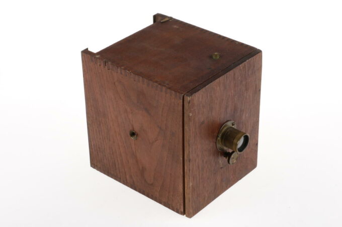 Holz- Boxkamera ohne Rückwand Bastlergerät - Image 2
