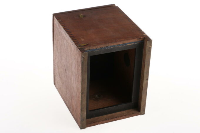Holz- Boxkamera ohne Rückwand Bastlergerät - Image 3