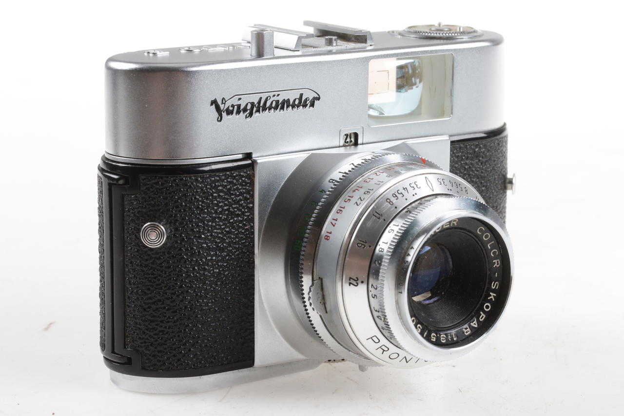 Voigtländer Vito B mit 50mm f/2,8 Color-Skopar Sucherkamera - #4459881