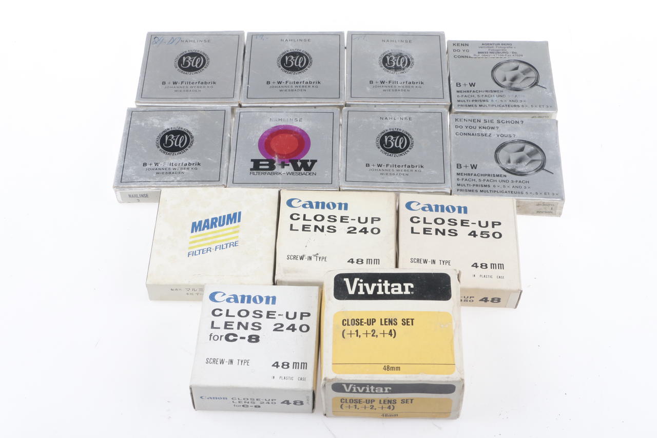 Filtersatz 48mm - 13 Filter