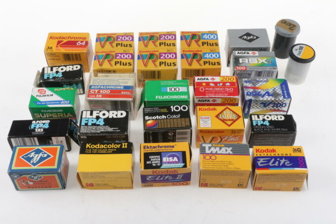 Diverse Abgelaufene Filme Kleinbild