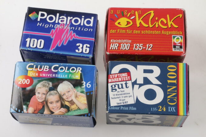 Diverse Abgelaufene Filme Kleinbild