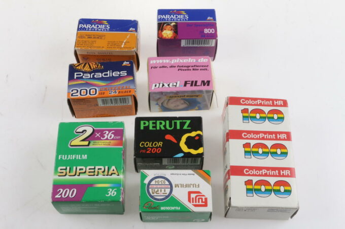 Diverse Abgelaufene Filme Kleinbild