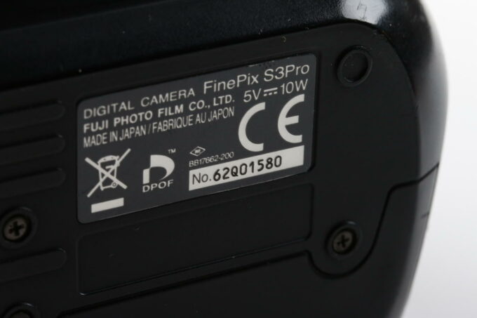 FUJIFILM S3 Pro Gehäuse - #62Q01580