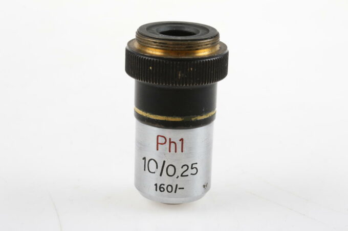 Zeiss Mikroskop Objektiv Ph1 10/0,25