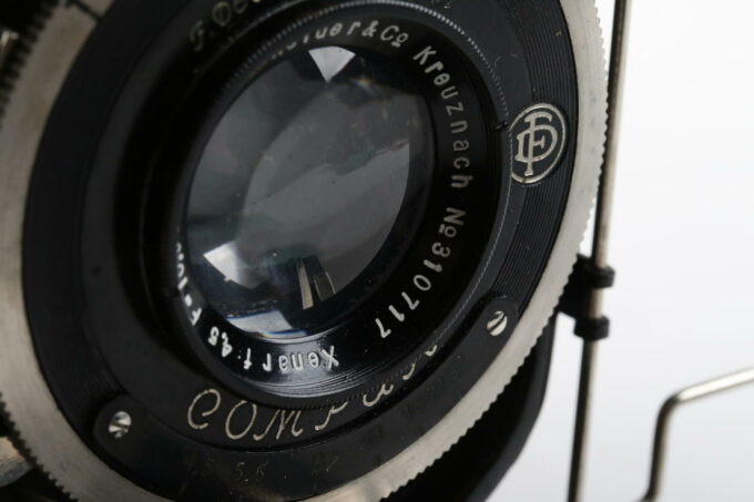 Balgenkamera 6,5x9cm mit Xenar 10,5cm f/4,5 - #310717