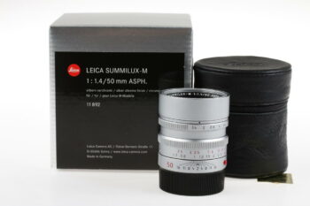 Leica Summilux-M 50mm f/1,4 ASPH. 6-BIT silber - #4107374