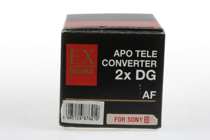 Sigma 2x APO Telekonverter EX DG für Sony / Minolta AF - #4002906