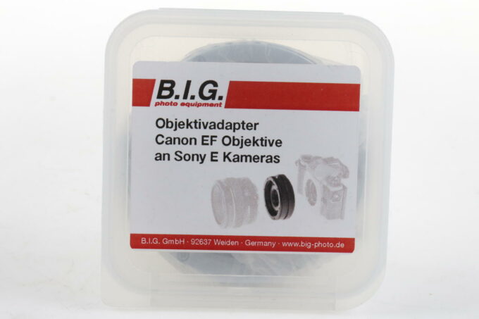 B.I.G. Canon EF Objektive an Sony E Kameras