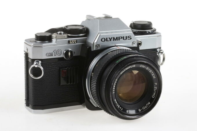 Olympus OM-10 chrome mit Auto-S 50mm f/1,8 - #128477 - Image 2