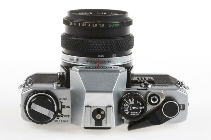 Olympus OM-10 chrome mit Auto-S 50mm f/1,8 - #128477 - Image 3