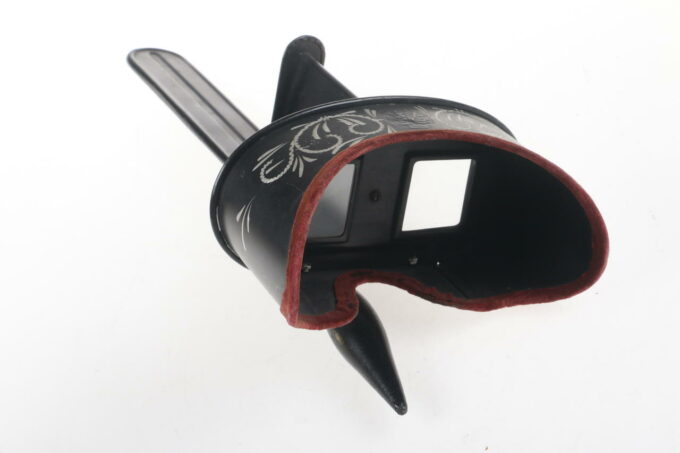 Stereobetrachter mit Handgriff schwarz