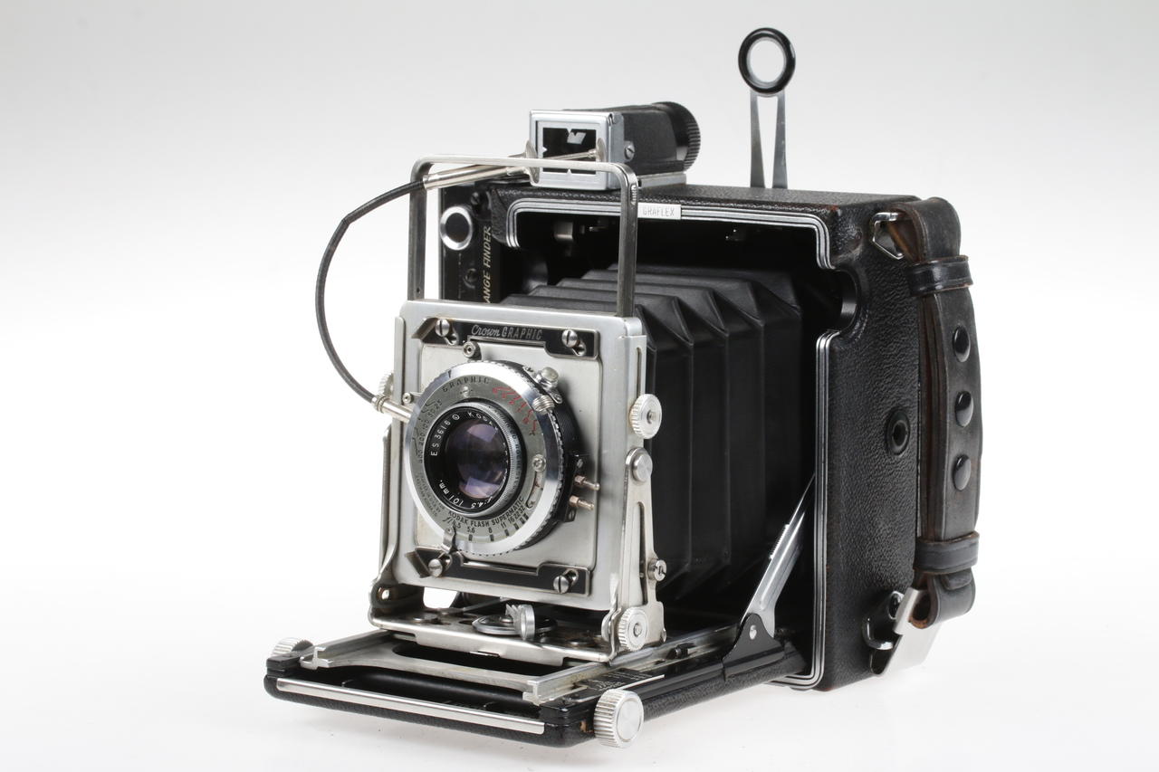 Graflex Pacemaker Crown Graphic 2 1/4 x 3 1/4 mit Ektar 101mm f/4,5 - #ES3616 - Image 2