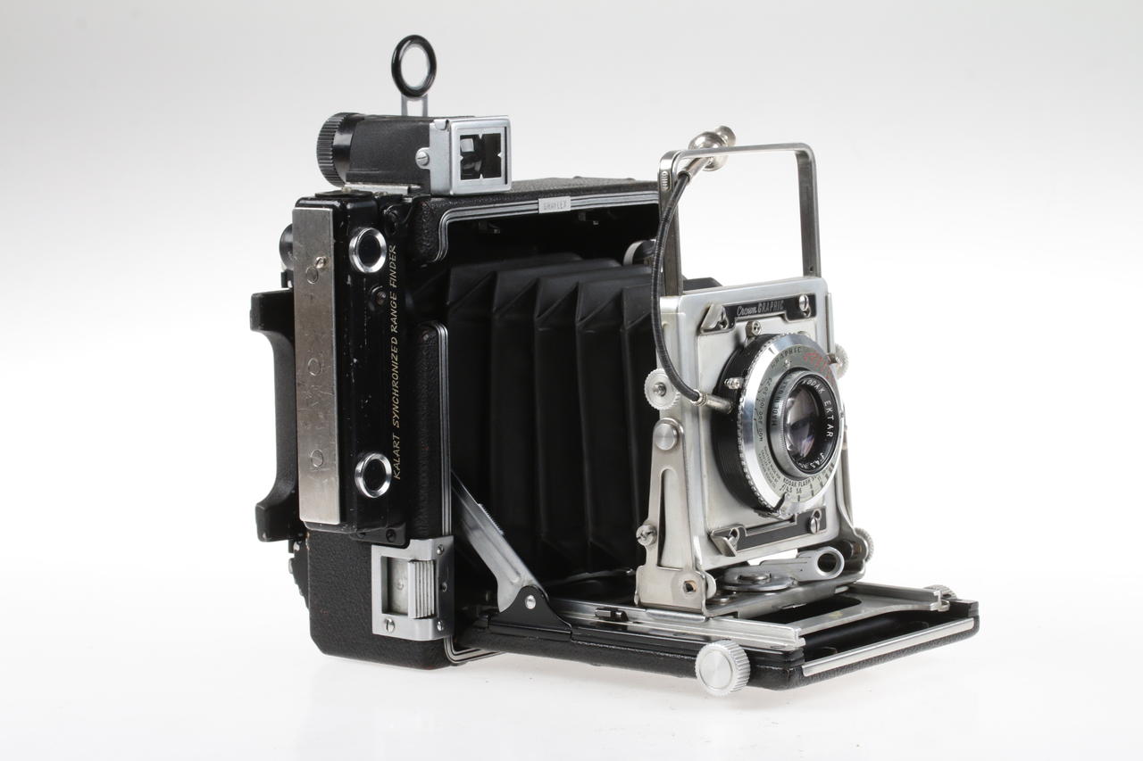 Graflex Pacemaker Crown Graphic 2 1/4 x 3 1/4 mit Ektar 101mm f/4,5 - #ES3616 - Image 3