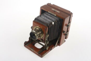 Lancaster & Son Holzkamera 9x12cm Instantograph Patent 1895