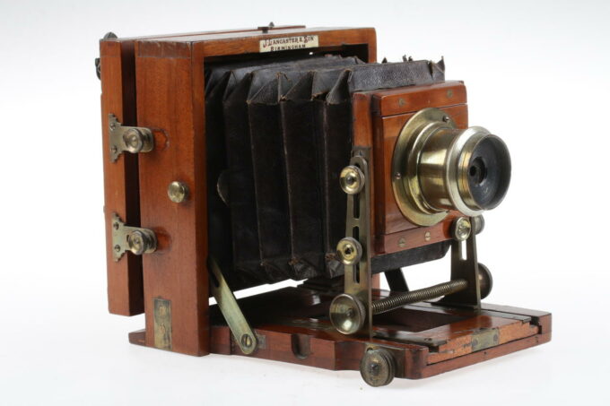 Lancaster & Son Holzkamera 9x12cm Instantograph Patent 1895 - Image 3