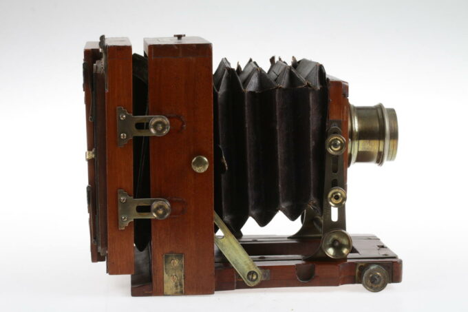 Lancaster & Son Holzkamera 9x12cm Instantograph Patent 1895 - Image 4