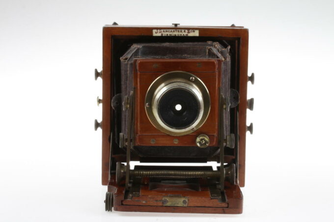 Lancaster & Son Holzkamera 9x12cm Instantograph Patent 1895 - Image 6