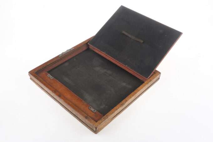 Kassette für Glasplatten / Holzkamera 28x28cm