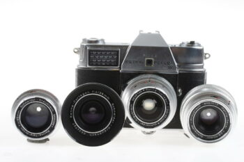 Kodak Retina Reflex IV (Typ 051) SET mit 4 Objektive