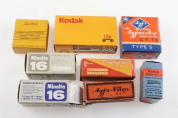 Kodak Konvolut diverse Historische Film