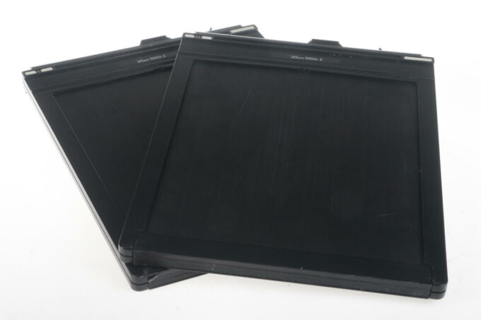 LISCO Regal II Planfilmkassetten 8x10 inch / 20x25cm, 2 Stück