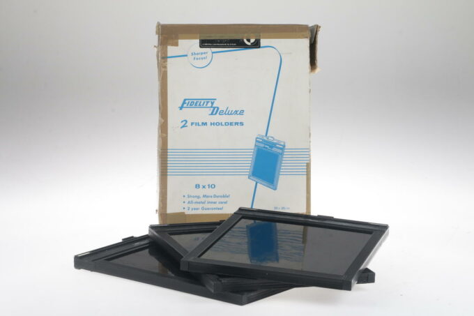 Sinar FIDELITY Deluxe Planfilmkassetten 8x10 inch / 20x25cm 3 Stück