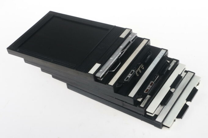 FIDELITY Planfilmkassetten 9x12cm - 5 Stück