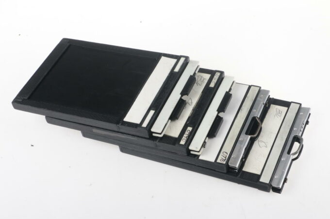 FIDELITY Planfilmkassetten 4x5 inch / 10x12,5 - 4 Stück
