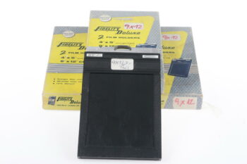 FIDELITY Planfilmkassetten 4x5 - 7 Stück - für Bastler