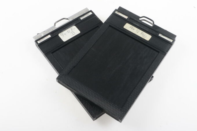 FIDELITY Planfilmkassetten 4x5 - 7 Stück - für Bastler