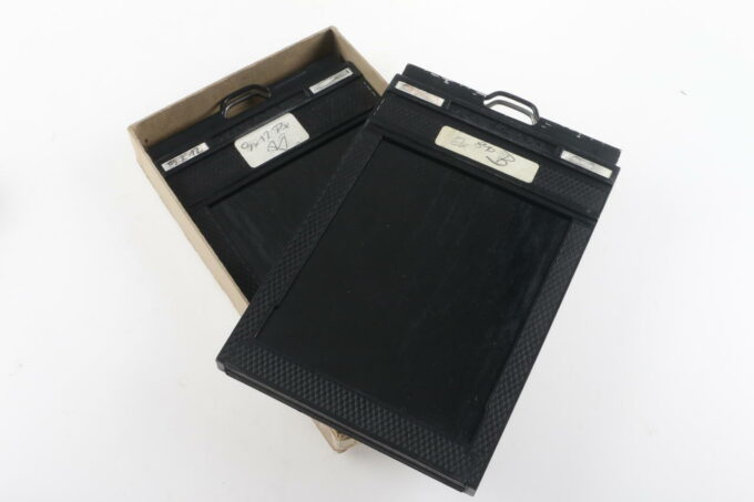 FIDELITY Planfilmkassetten 4x5 - 7 Stück - für Bastler