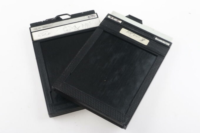 FIDELITY Planfilmkassetten 4x5 - 7 Stück - für Bastler