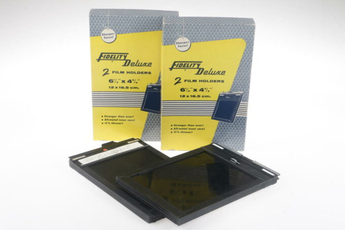 Fidelity Planfilmkassetten 5x7 in / 13x18 cm - 6 Stück
