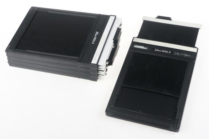 Lisco Regal II Planfilmkassette 4x5 inch - 5 Stück