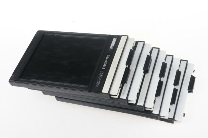 Lisco Regal II Planfilmkassette 4x5 inch - 5 Stück