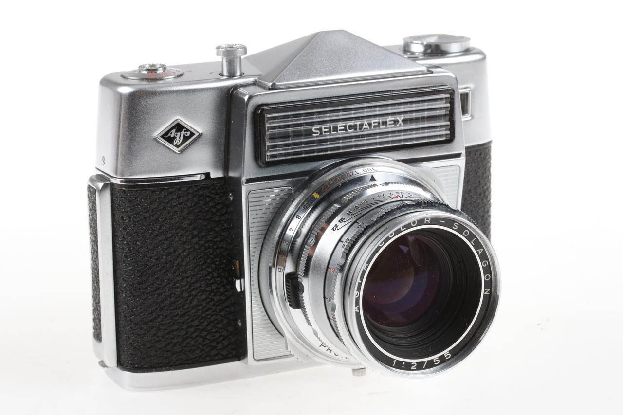 Agfa Selectaflex mit COLOR-SOLINAR 50mm f/2,8 - Bastlergerät - #54255