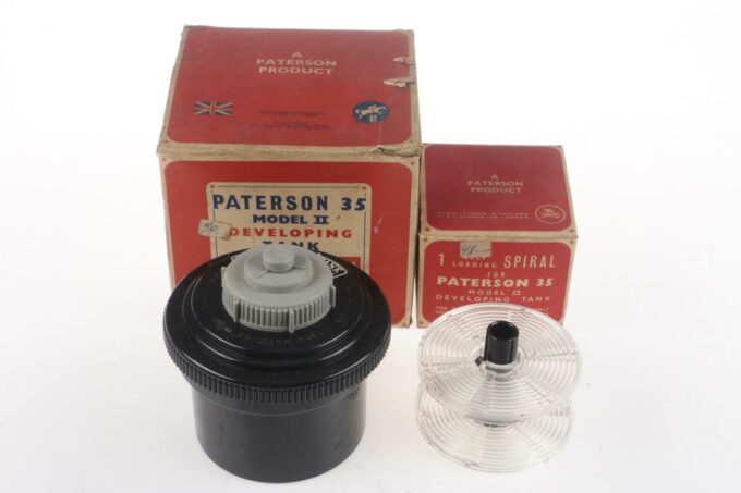Paterson Entwicklungs-Tank für 1x 35mm Film - Model II