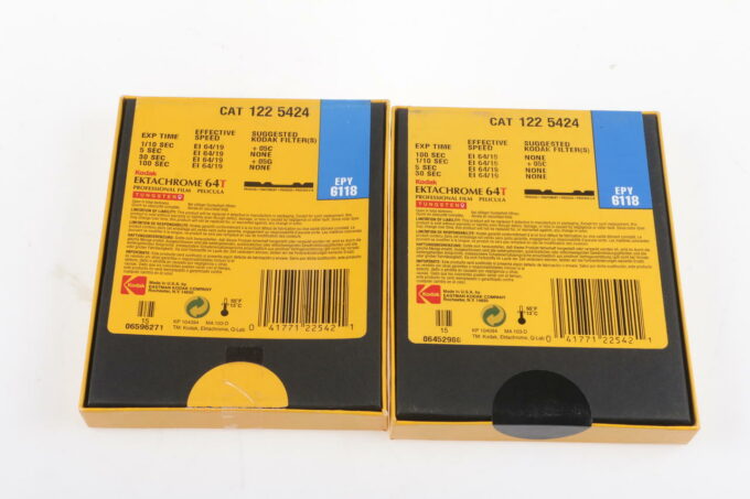 Kodak Ektachrome 64T 4x5 inch - 10 Blatt Abgelaufen - Image 2
