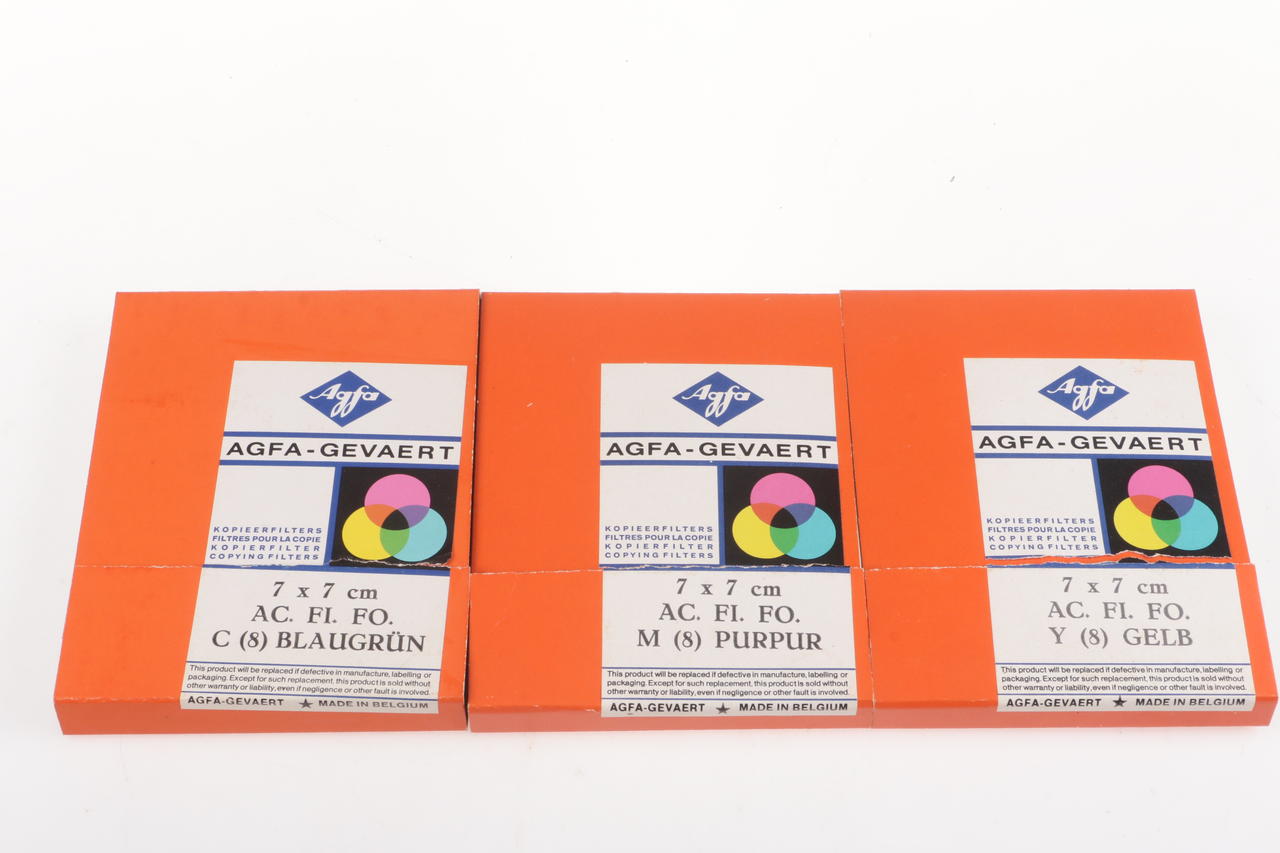 Agfa Filtersatz Farbe 7x7cm - Image 2