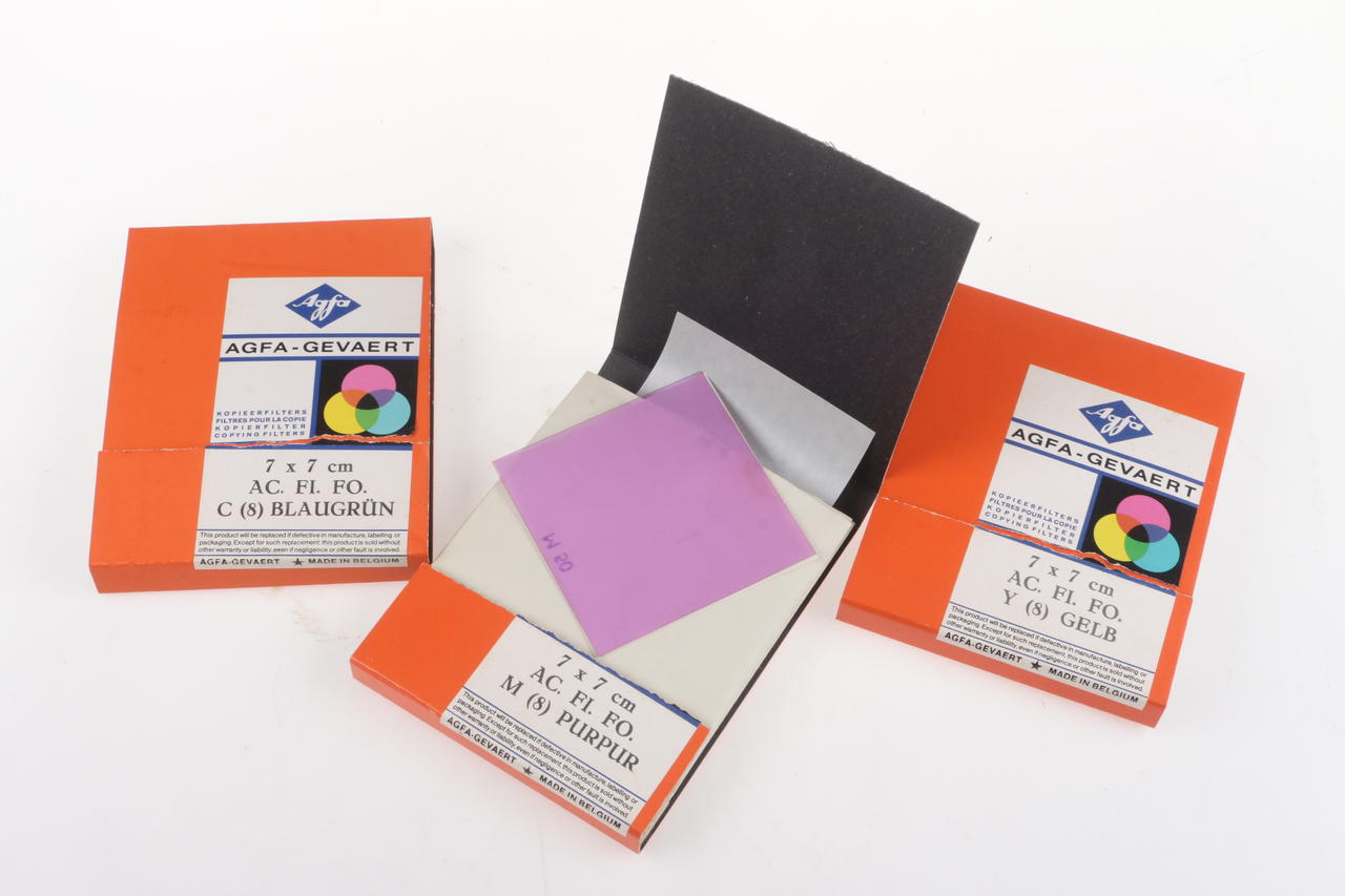 Agfa Filtersatz Farbe 7x7cm - Image 3