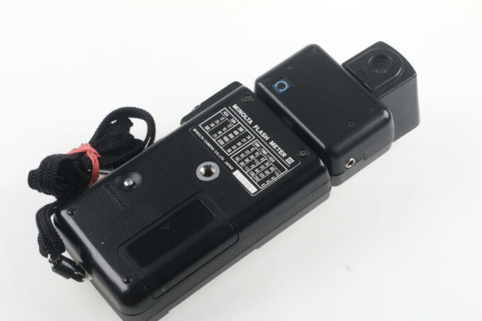 Minolta Flash Meter III Belichtungsmesser mit Zubehör